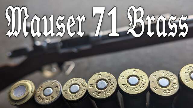 Experiments in Making 11mm/.43 Mauser Brass