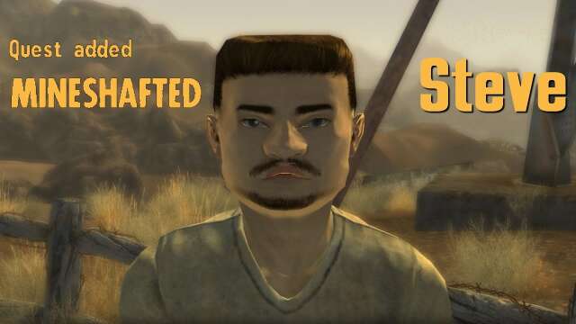 You Can Meet "Minecraft Steve" in Fallout New Vegas