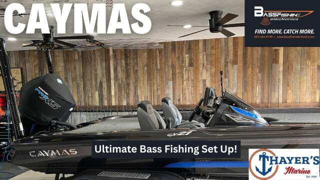 Review of my 2023 Caymas CX21 - The best set up for bass fishing I ever had!