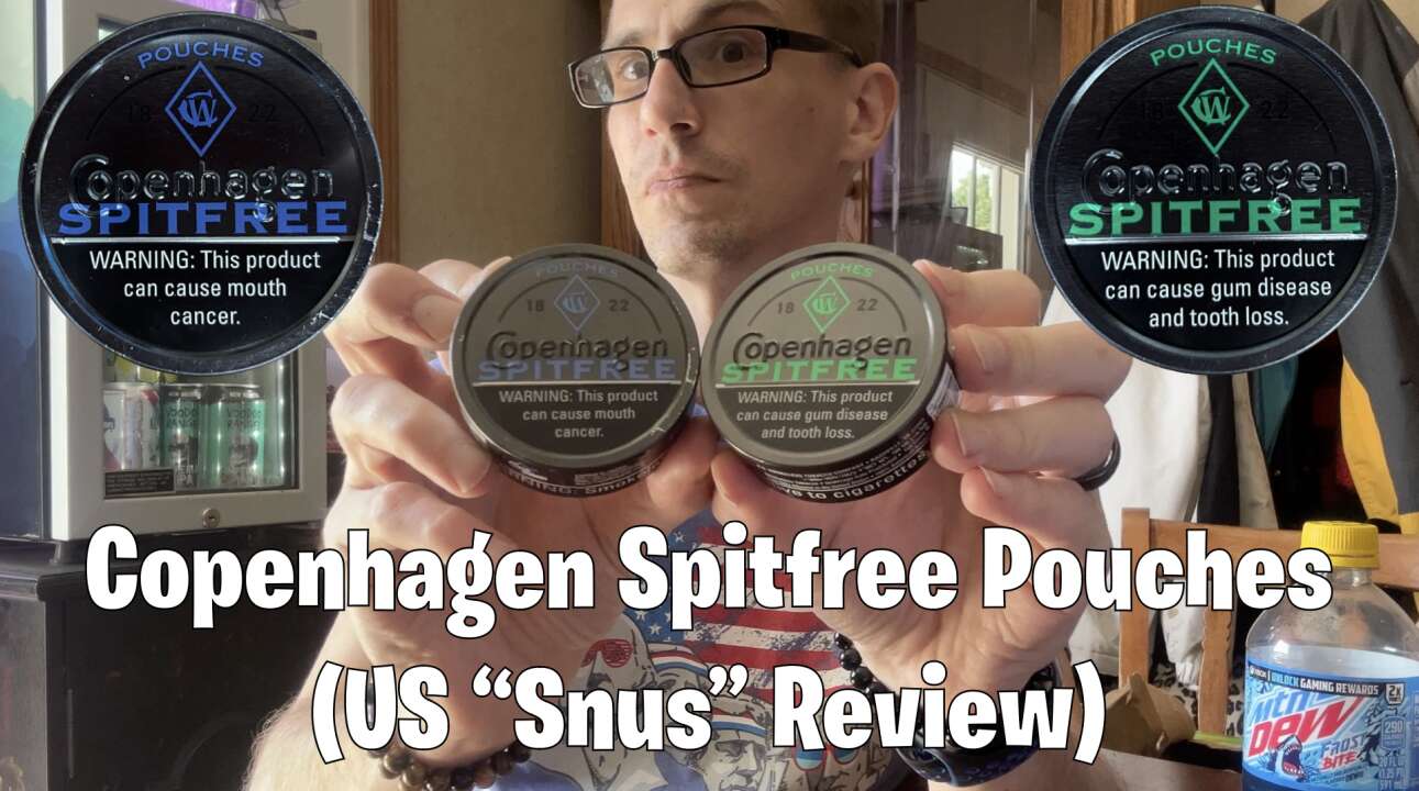 Copenhagen Spitfree Pouches (US "Snus" Review)
