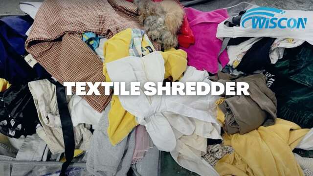 Clothes and Textile Shredder
