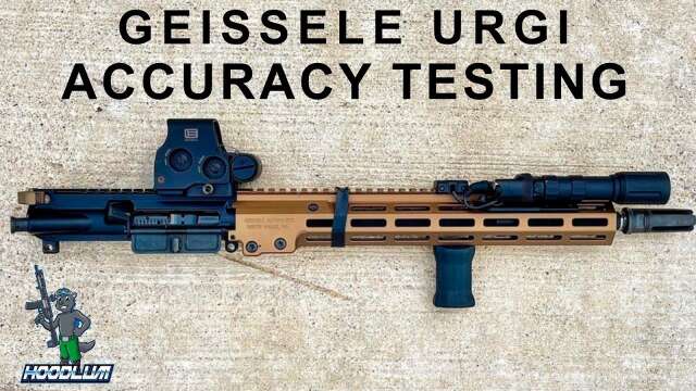 Geissele URGI Near Clone Accuracy Testing! Surprising Results! #accuracy #geissele #fde