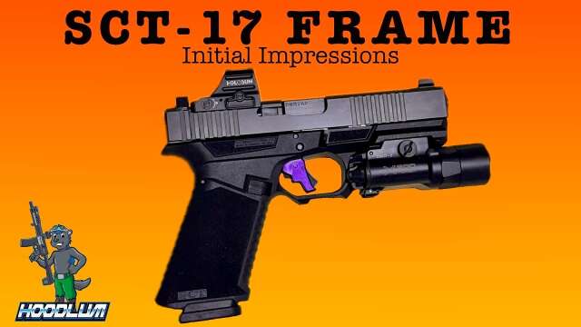Initial Impressions: SCT-17 Frame From SCT Manufacturing. SCT-19 Just Better! #glock19 #glock