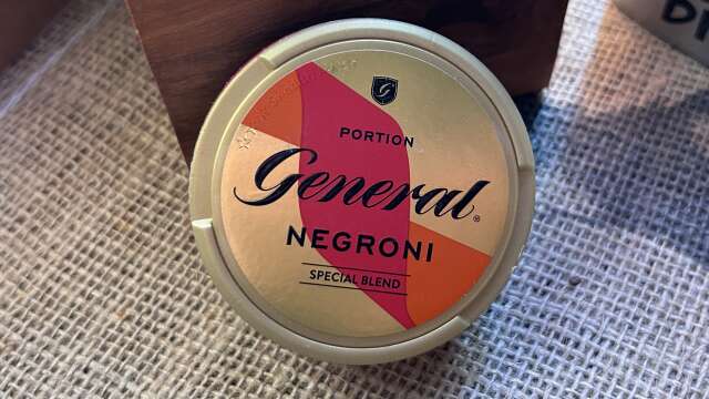 General Negroni Original Portion Snus Review