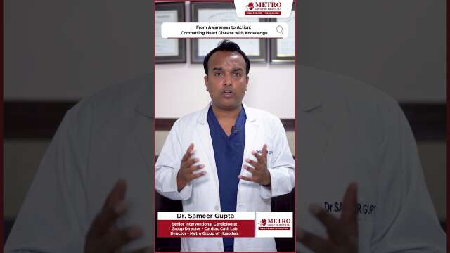 Guarding Hearts: Preventing Heart Attacks in Young Adulthood | Dr. Sameer's Insights | Metro Group