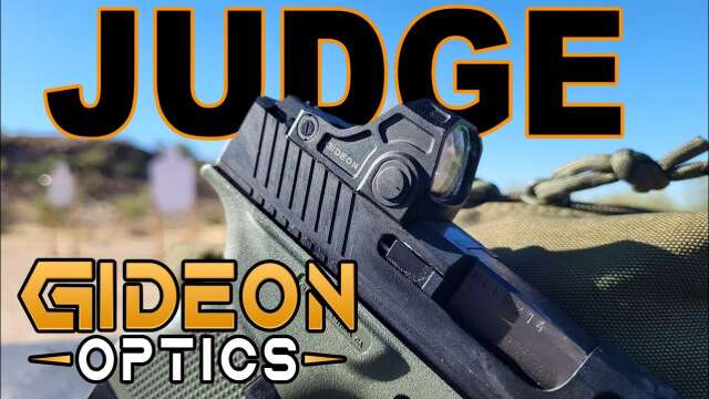 Gideon Optics "Judge" RMSC Budget Pistol Red Dot