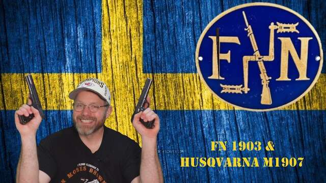 FN Model 1903 and Husqvarna M1907: Simple Blowback to the Max!!!