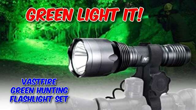 VastFire Green Hunting Flashlight Set Review