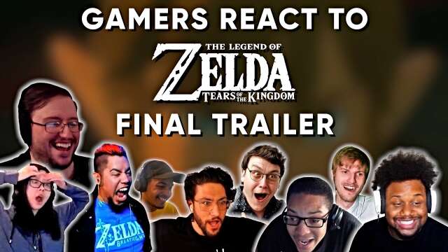 Gamers React To Zelda: Tears of the Kingdom Final Trailer (Compilation)