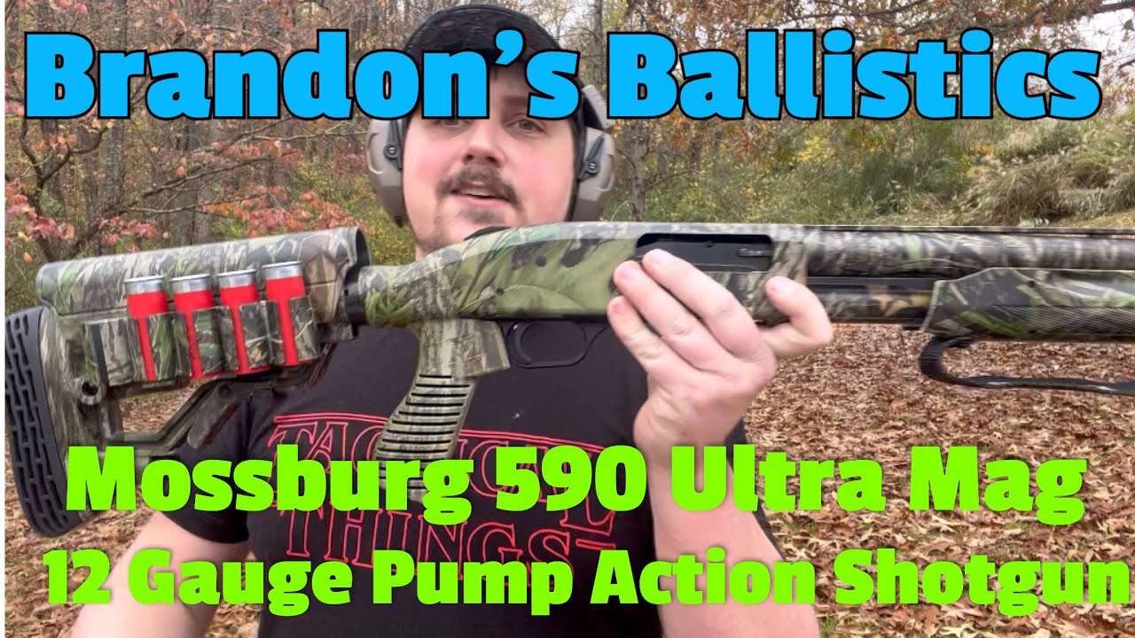S2: Mossburg 590 Ultra Mag 12 Gauge Pump Action Shotgun