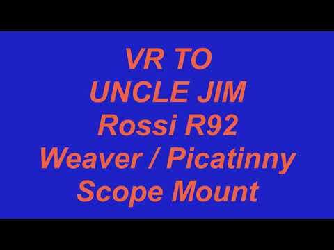 VR TO UNCLE JIM - ROSSI SCOPE MOUNT