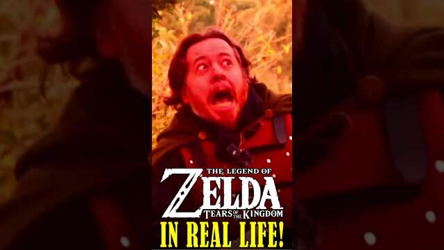 ZELDA tears of the Kingdom IN REAL LIFE!