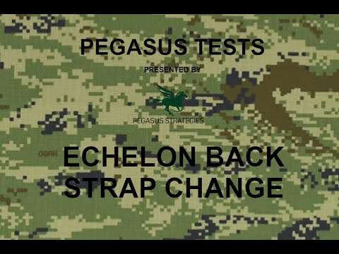 ECHELON BACKSTRAP CHANGE