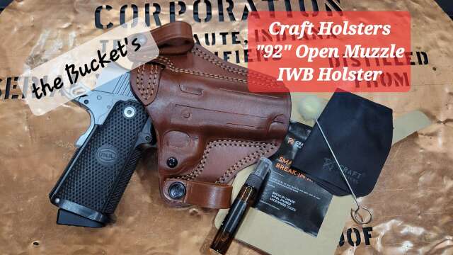 Best 2011 Holster the "Open Muzzle Holster" 92 from Craft Holsters