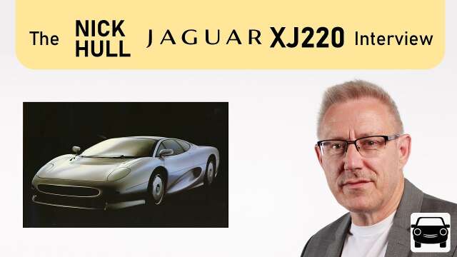 Full Jaguar XJ220 interview with Nick Hull