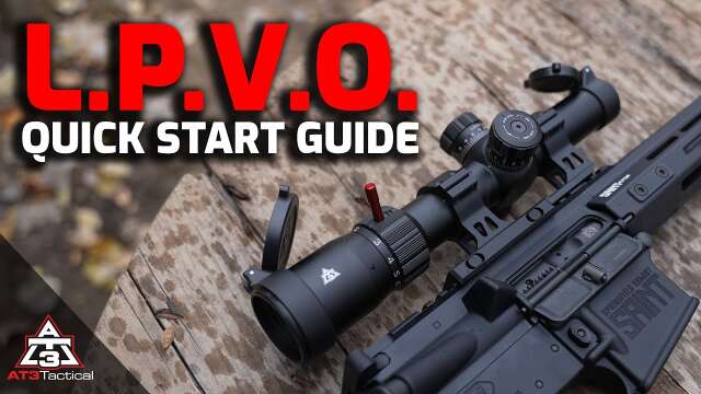 Low Power Variable Optic (LPVO) Installation & Setup Guide **feat the AT3 Tactical Red Tail LPVO**