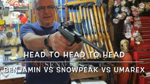 Headx3 challenge Benjamin trail NP markii vs Snowpeak SP500 vs umarex Browning Buck mark