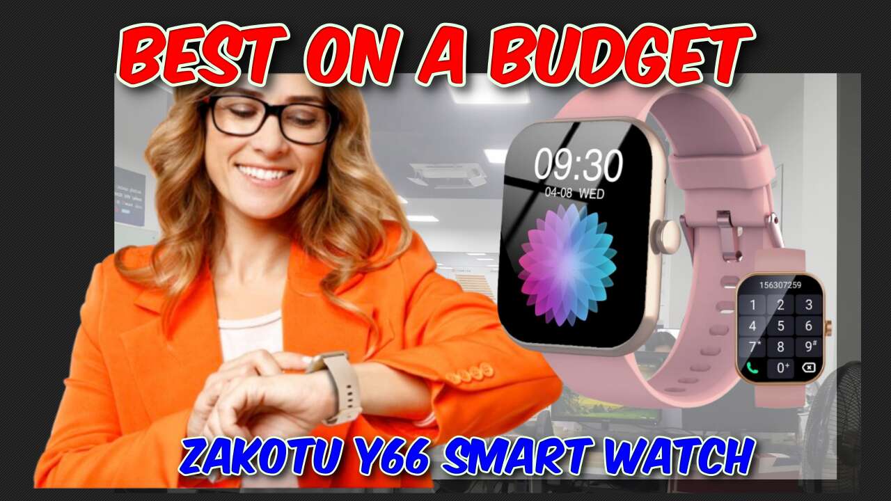 Zakuto Smartwatch pink