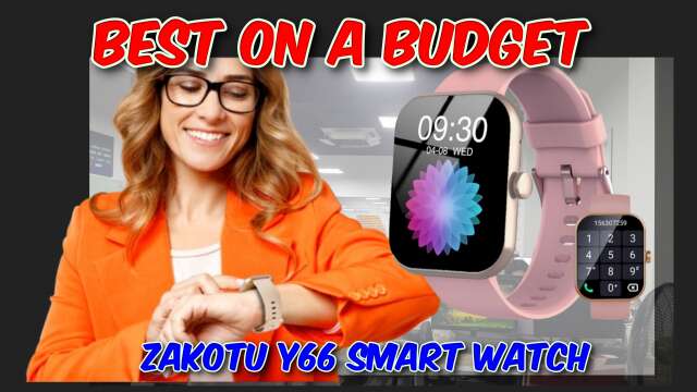 Zakuto Smartwatch pink