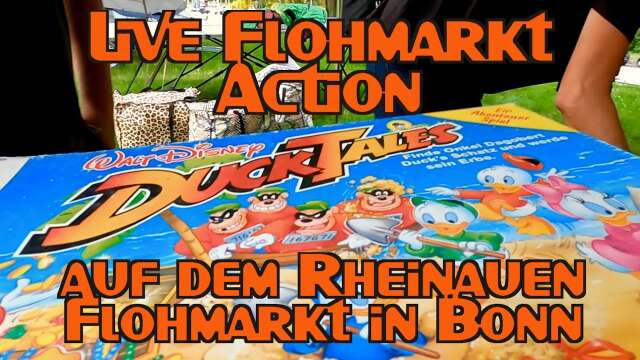 RTT #87: Live Flohmarkt Action auf dem Rheinauen Flohmarkt in Bonn