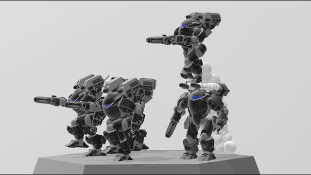 3D Modeling and 2D Art in Battletech with Oswald!