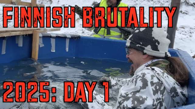 Ice Baths and Skis: Finnish Brutality 2025 Day 1