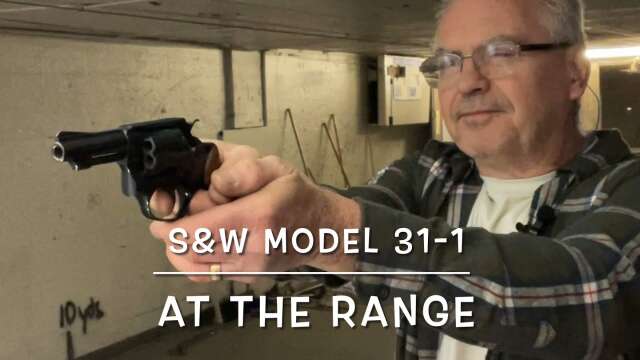 S&W model 31-1 32s&w long revolver first range trip