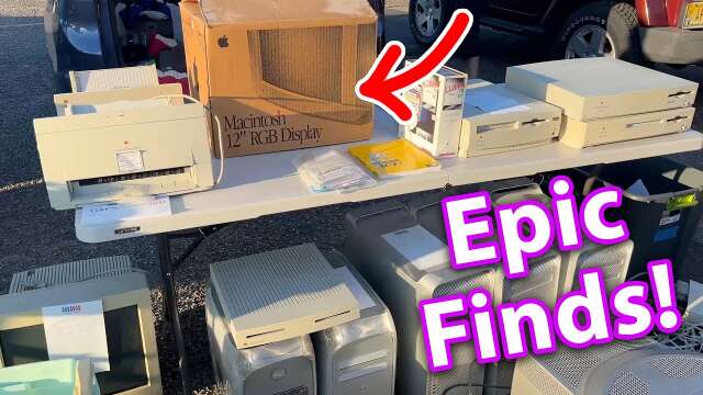 Amazing Vintage Computers at the VCF Swap Meet! (October 2023)