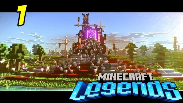 Our Legend Begins! | Minecraft Legends | part 1