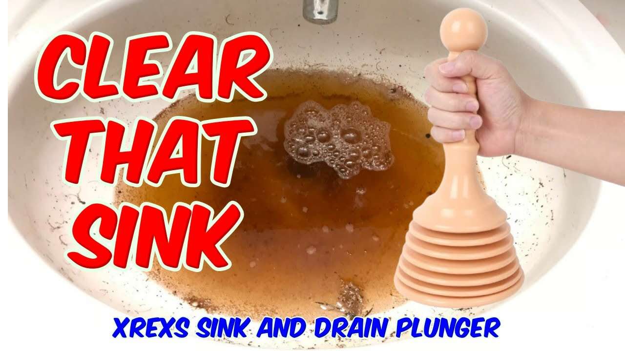 XREXS Sink and Drain Plunger Review
