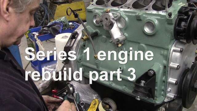 Series 1 engine rebuild part 3