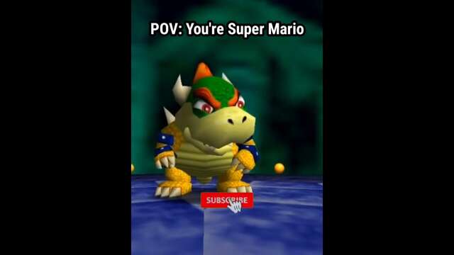 POV: You are Super Mario 64