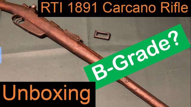 B-Grade 1891 Carcano Rifle Unboxing (Royal Tiger Imports)