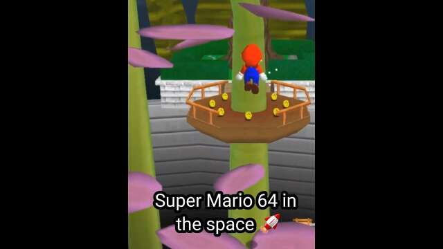 Mario 64 in Space #shorts