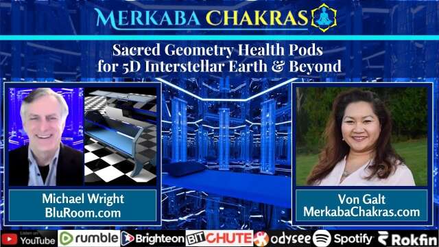 Sacred Geometry Health Pods for 5D Interstellar Earth & Beyond w/Mike Wright: MCP #111