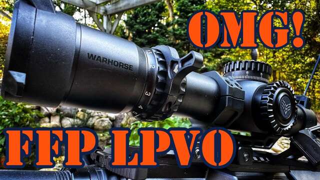 Swampfox Optics Warhorse FFP 1-6 LPVO