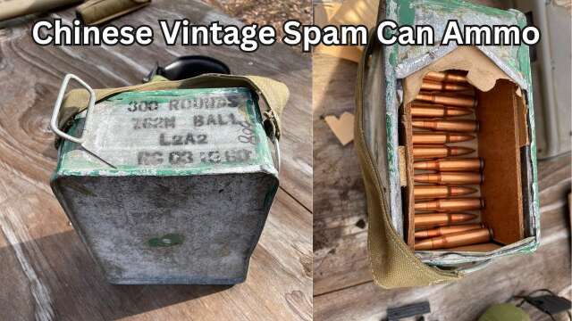 Chinese Vintage 308 Ammo Spam Can Opening #spamcan #chinese #ammo #Copperwashed