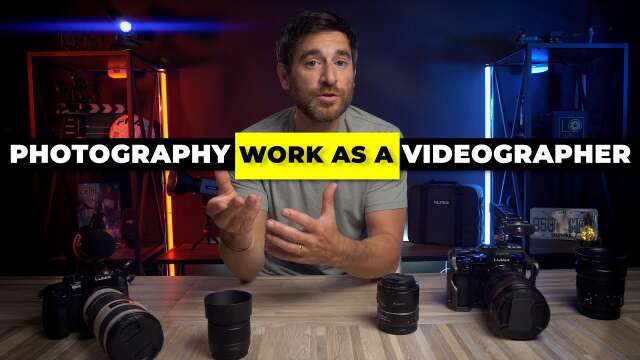 YOU Probably NEED TO ADD Photos to YOUR WORKFLOW as a VIDEOGRAPHER | LUMIX S5 for Photography