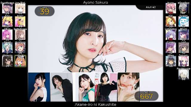 Attractive Seiyuu/Anisong Artist Party Ranking