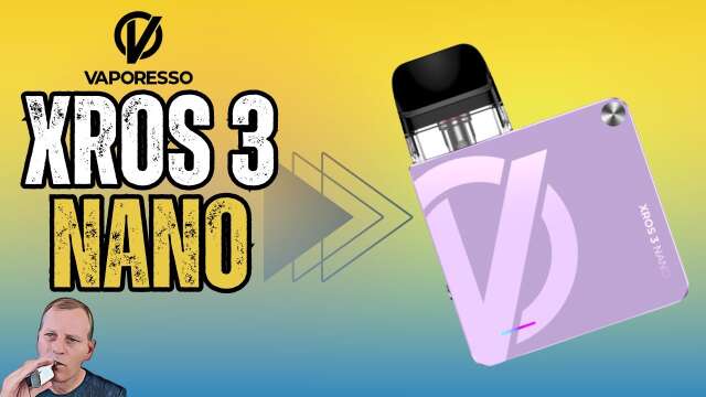 Vaporesso Xros 3 Nano - Small And Simple