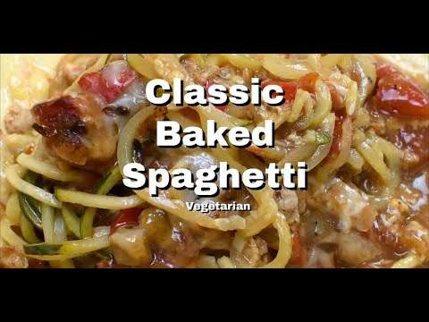 Classic Baked Spaghetti