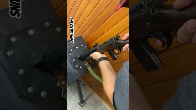 Shooting Silenced DeLisle Commando Carbine!
