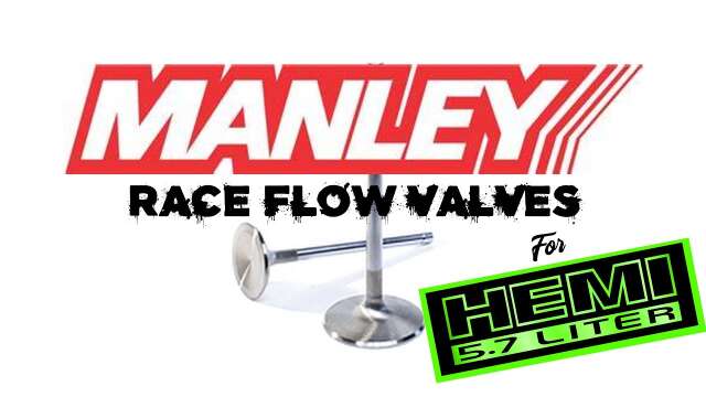 Manley Race Flow Valves for the 5.7 Hemi Eagle Heads!