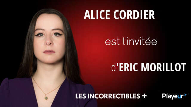 Alice Cordier est l'invitée des Incorrectibles