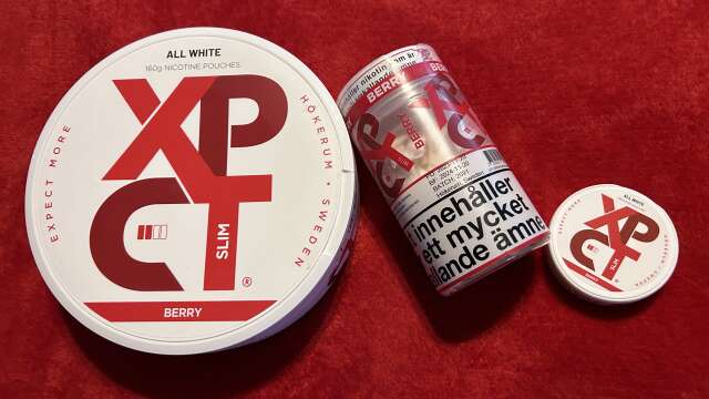 XPCT Berry (Big Can & Tube) Nicotine Pouch Review
