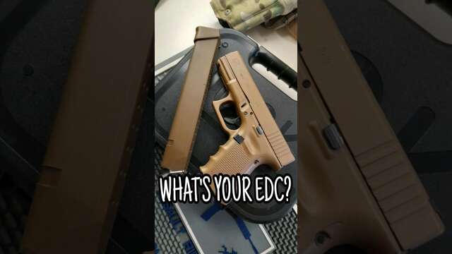 whats your EDC? "show everyone your everyday carry" #glock #trending #trendingshorts