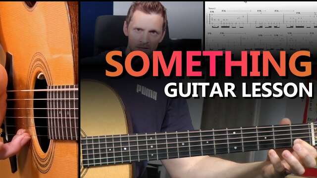 Something - The Beatles (Solo Acoustic Guitar Lesson)