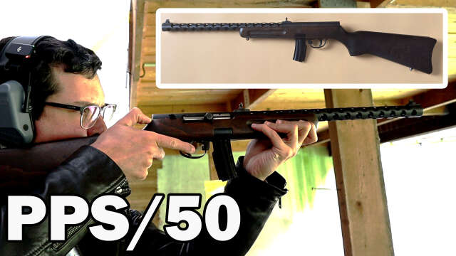 Pietta PPS/50 – Un Clone de PPSh-41 en .22 Long Rifle