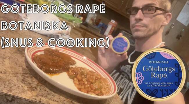 Göteborgs Rapé Botaniska (Snus & Cooking)