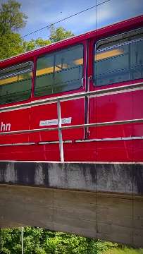 Zahnradtriebwagen SLM Winterthur Bhe 1/2 AVA-INFO
